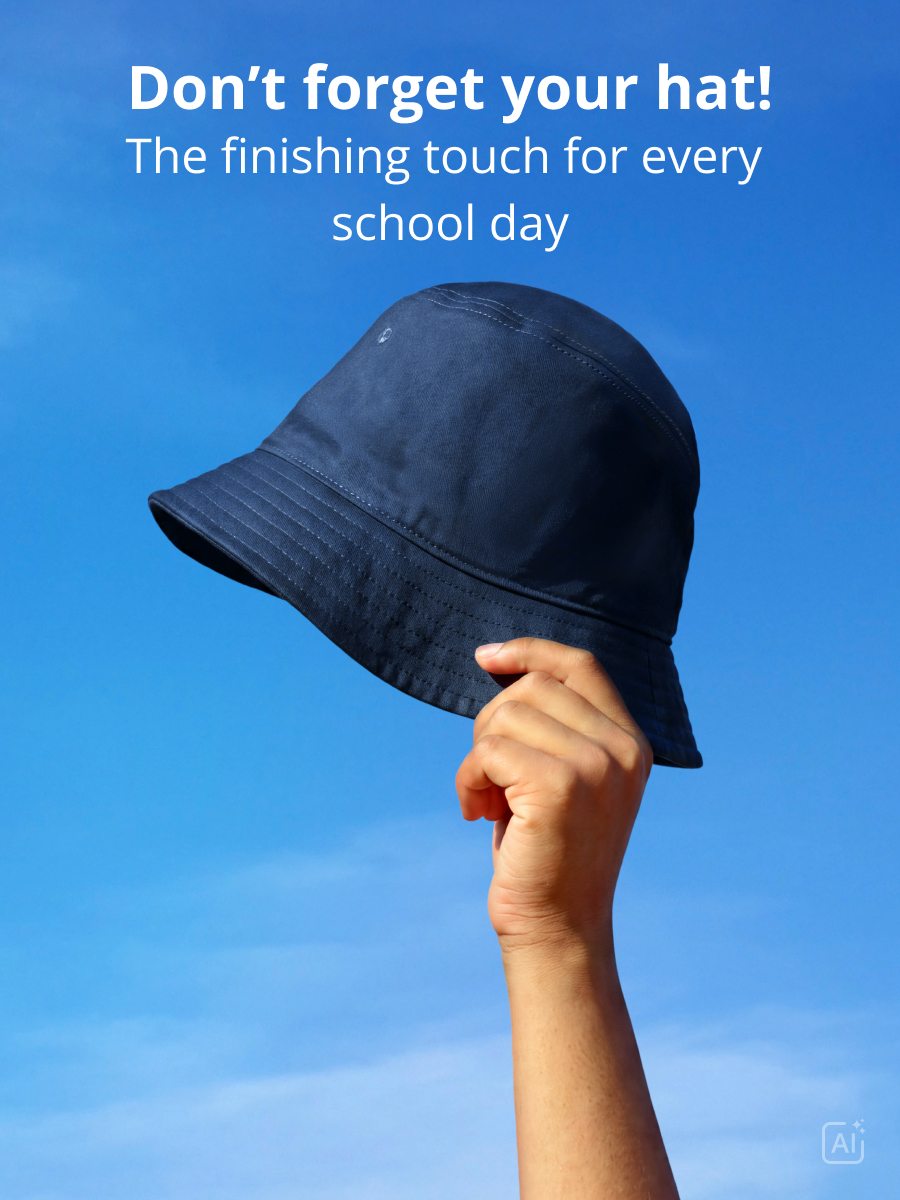 Hats on, learn on - Sun-smart school hats