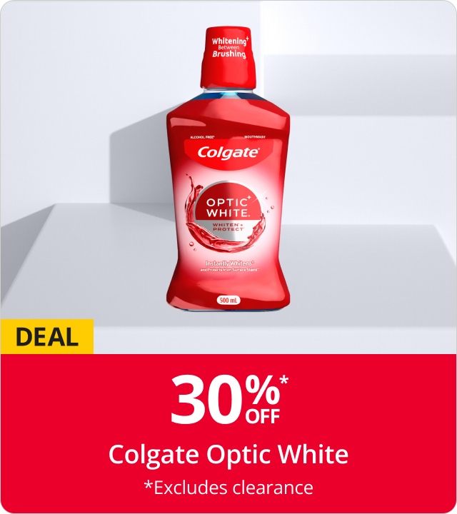 30% OFF Colgate Optic White