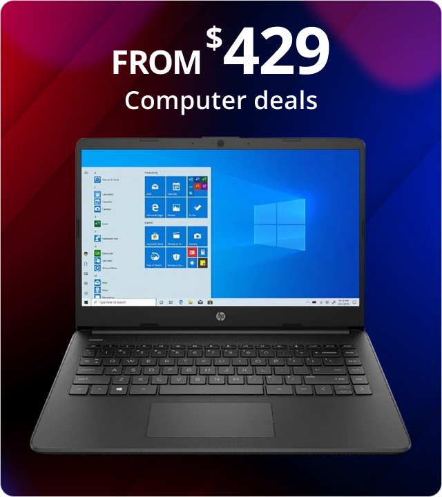 Computer deals From $429