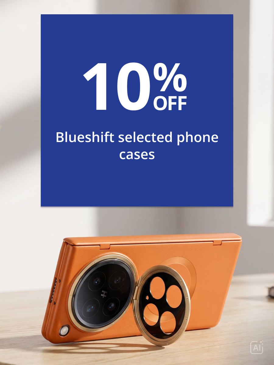 10% Off Blueshift selected phone cases