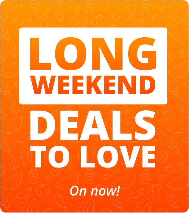 Long Weekend Deals To Love