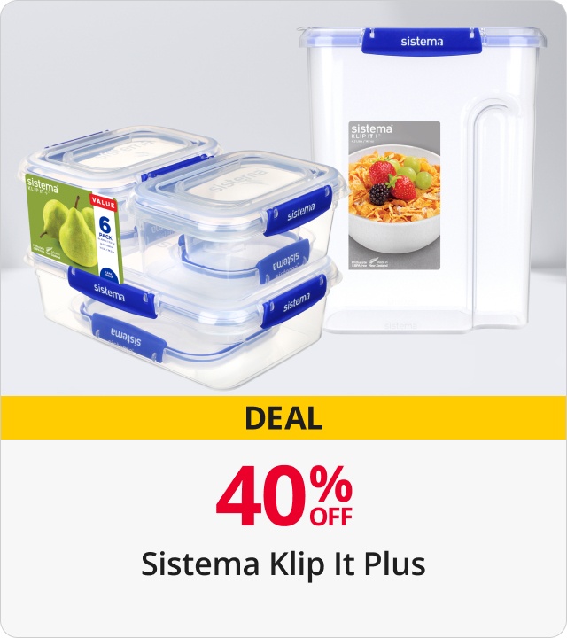 40% off Sistema Klip It Plus