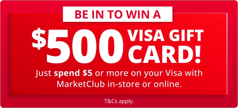 Visa x MarketClub promotion