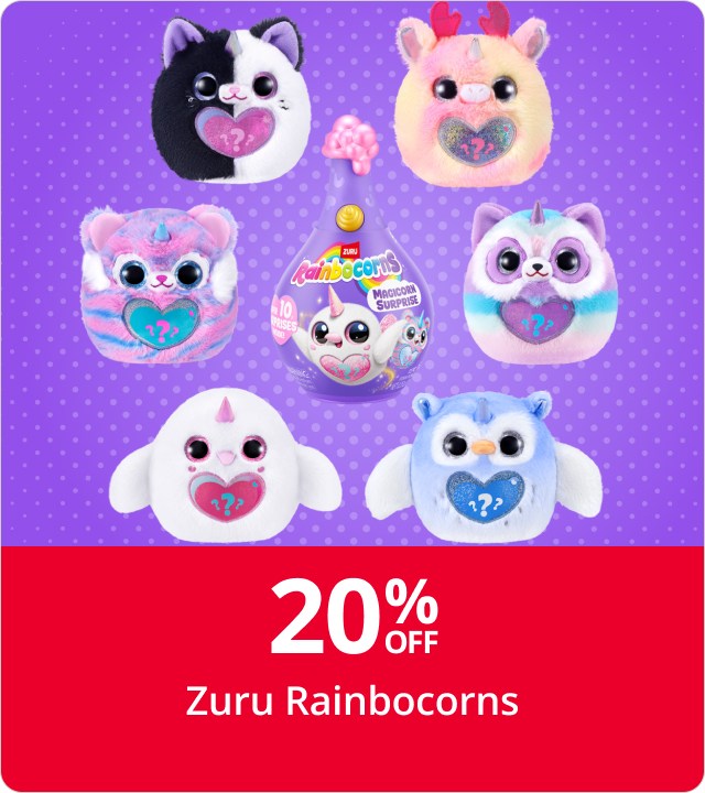 20% off Zuru Rainbocorns