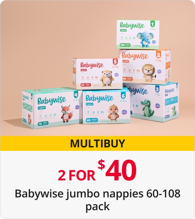 Babywise Jumbo Nappies