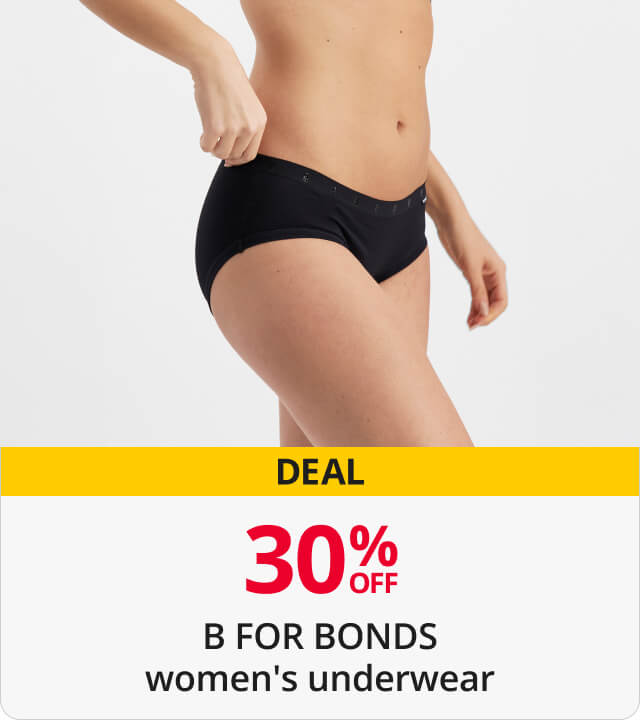 B for Bonds women's underwear