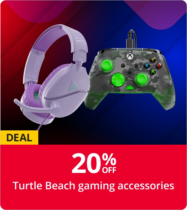 20% off Turtle Beach gaming accessories