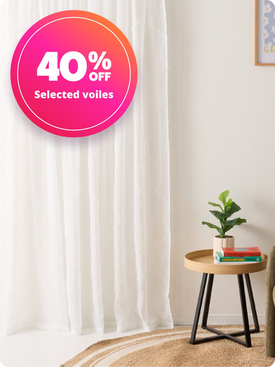 40% off Selected Voiles