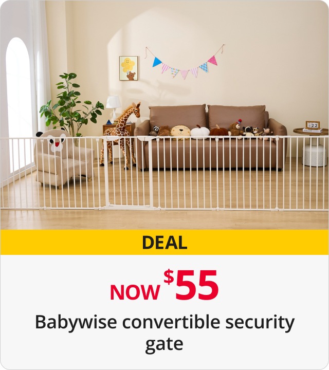 Babywise security gate
