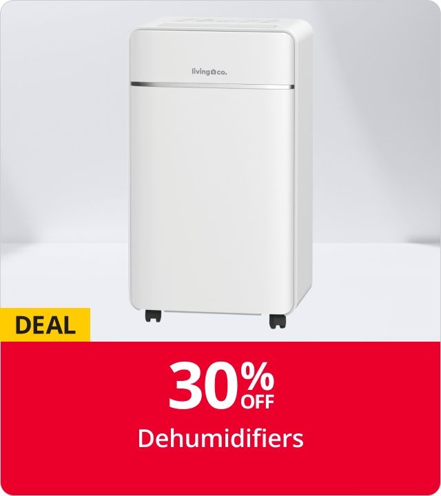 30% off Living & Co dehumidifier 10L
