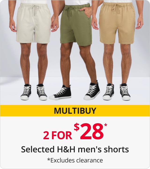 Selected H&H men's woven shorts 2 for