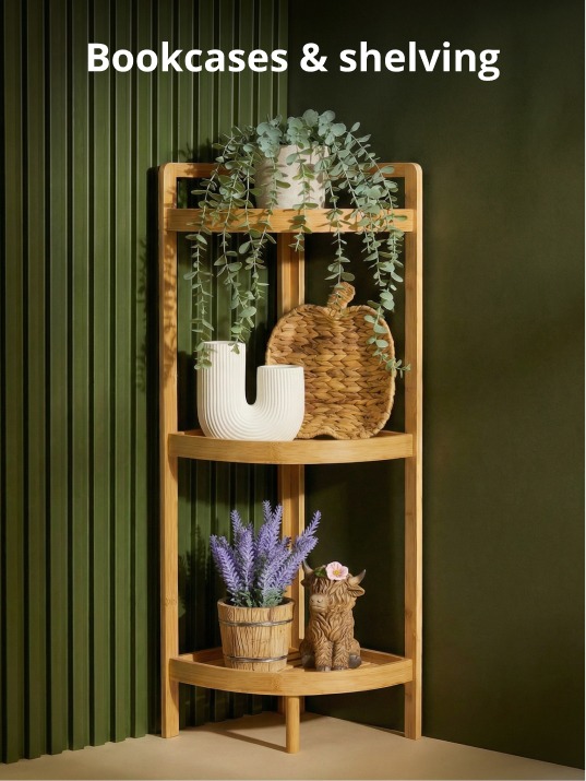 Bookcases & shelving