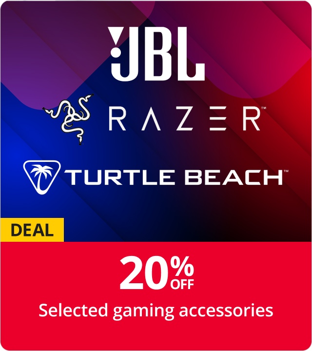 20% off Selected gaming accessories