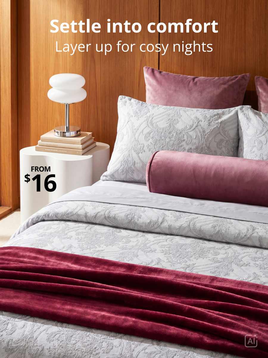 Layer up for cosy nights