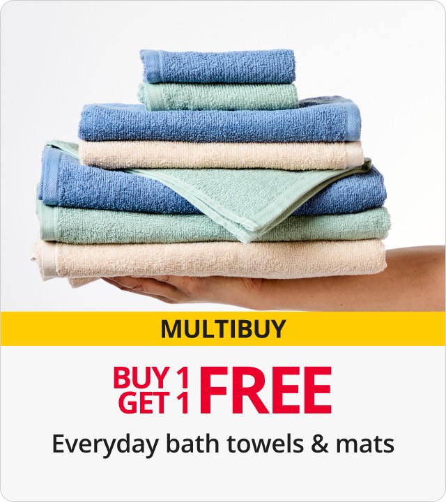 Everyday bath towels