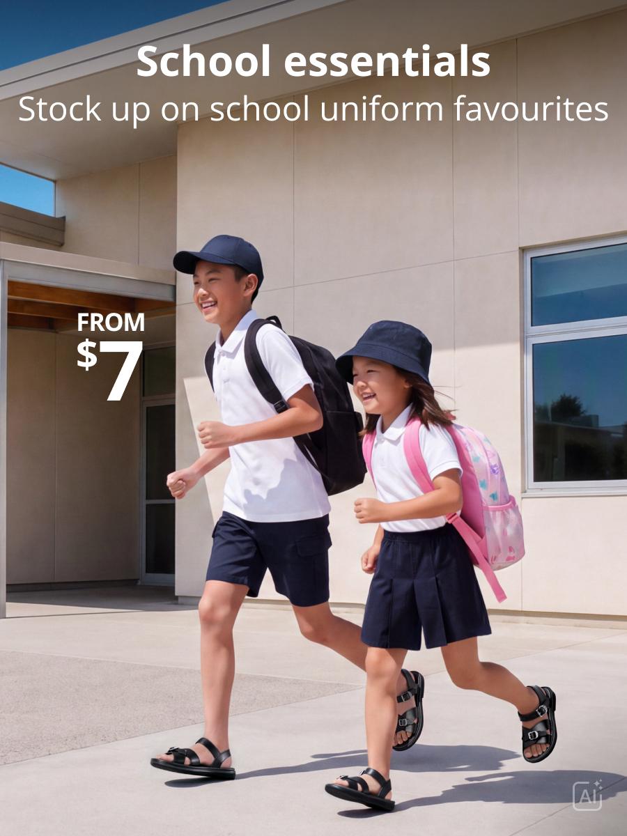 Ready, set, school! school uniforms & essentials sorted