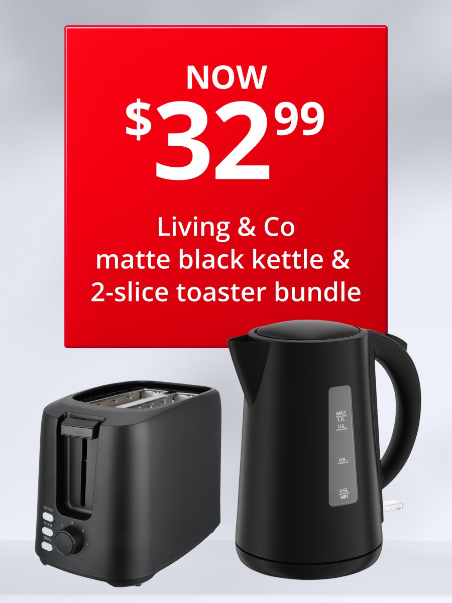 Black Kettle & toastere