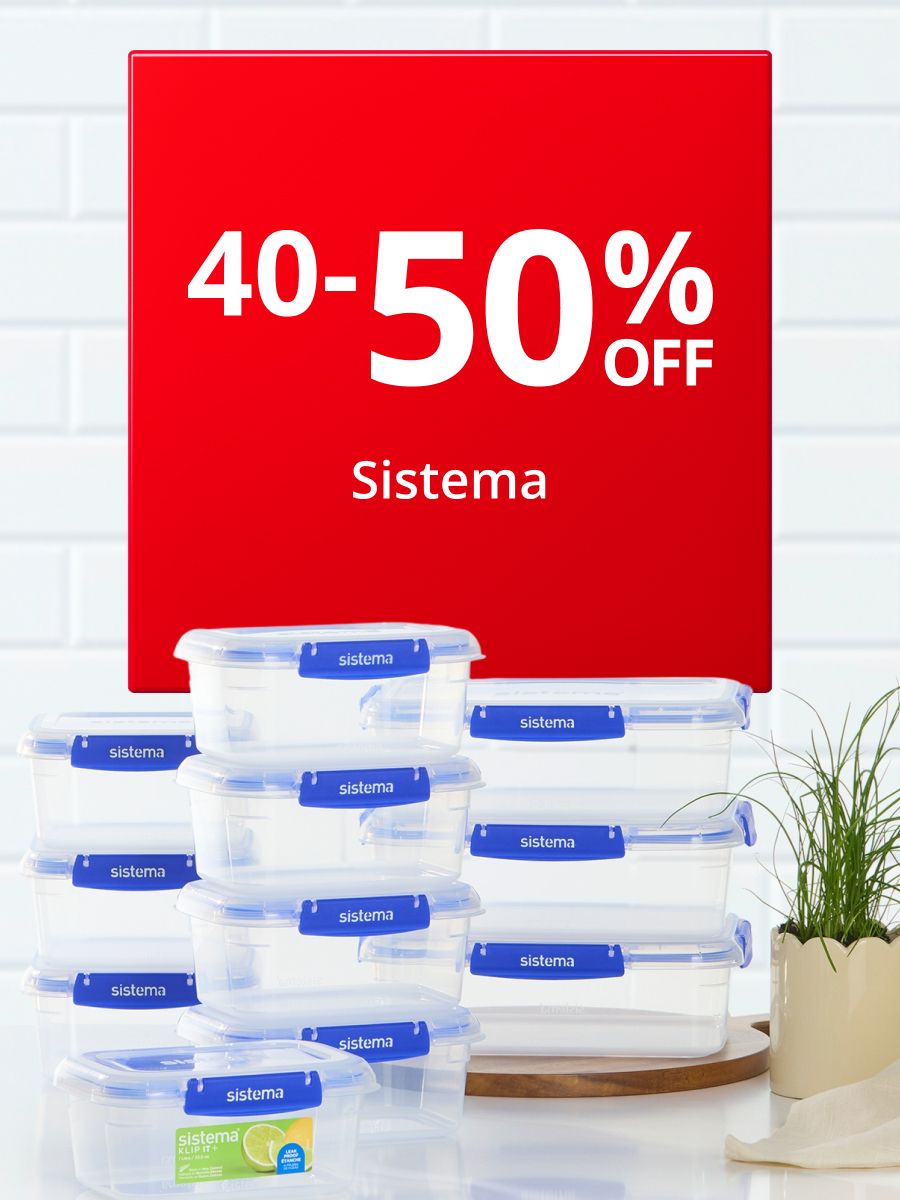 40-50% off Sistema
