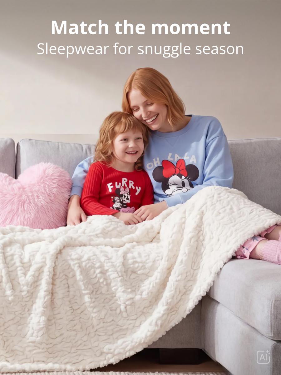 Sleepwear for snuggle season