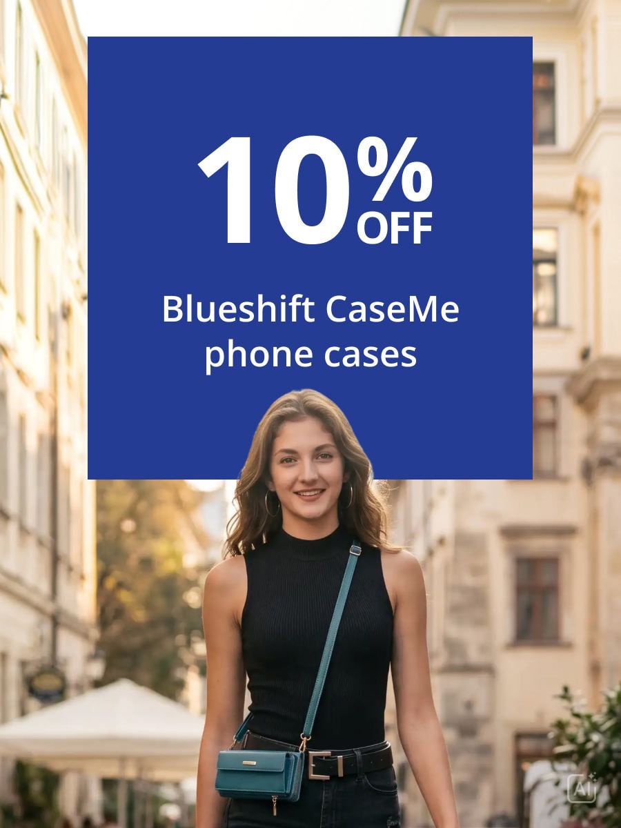 10% Off Blueshift CaseMe phone cases