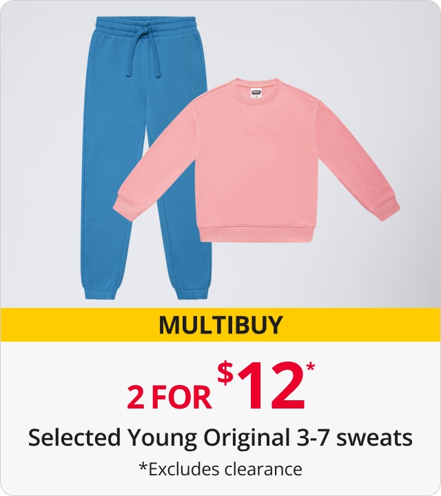 Selected Young Original 3–7 sweats 2 for