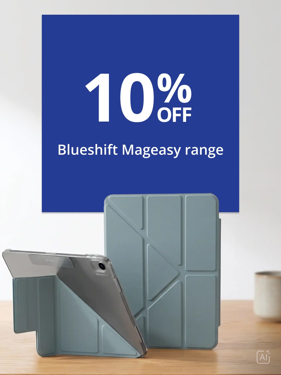10 Off Blueshift Mageasy range
