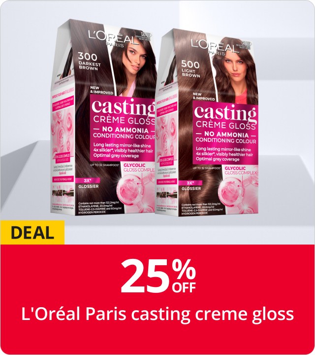 25% OFF L'Oreal Paris Casting Creme Gloss