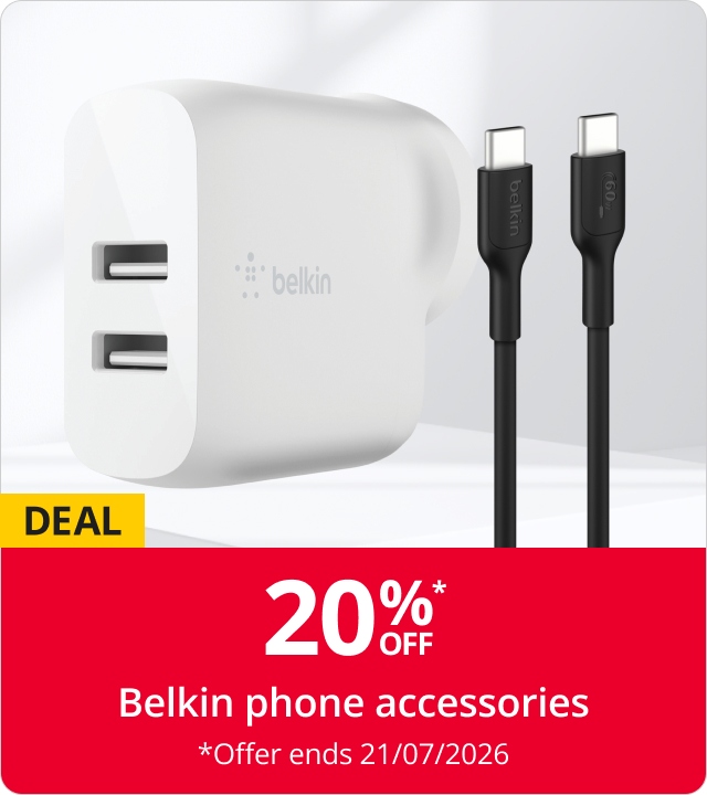 20% off Belkin phone accessories