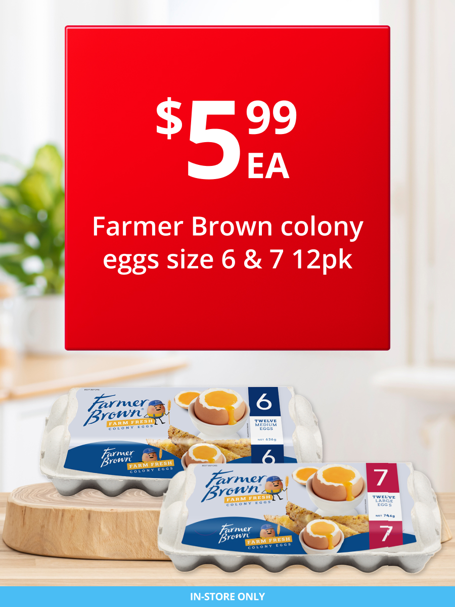 Farmer Brown eggs