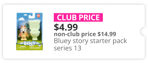 $4.99 Bluey story starter pack series 13