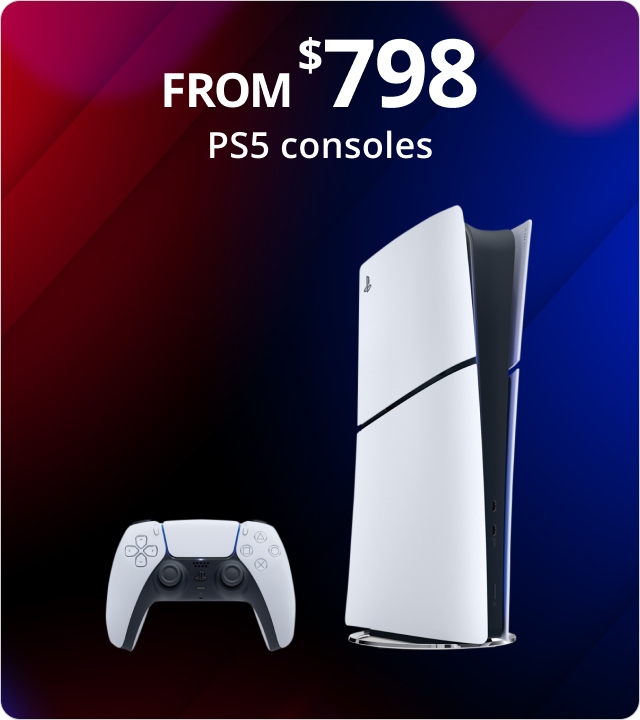 PS5 consoles From $798