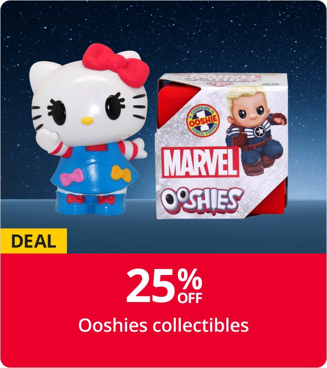 25% off Ooshies collectibles