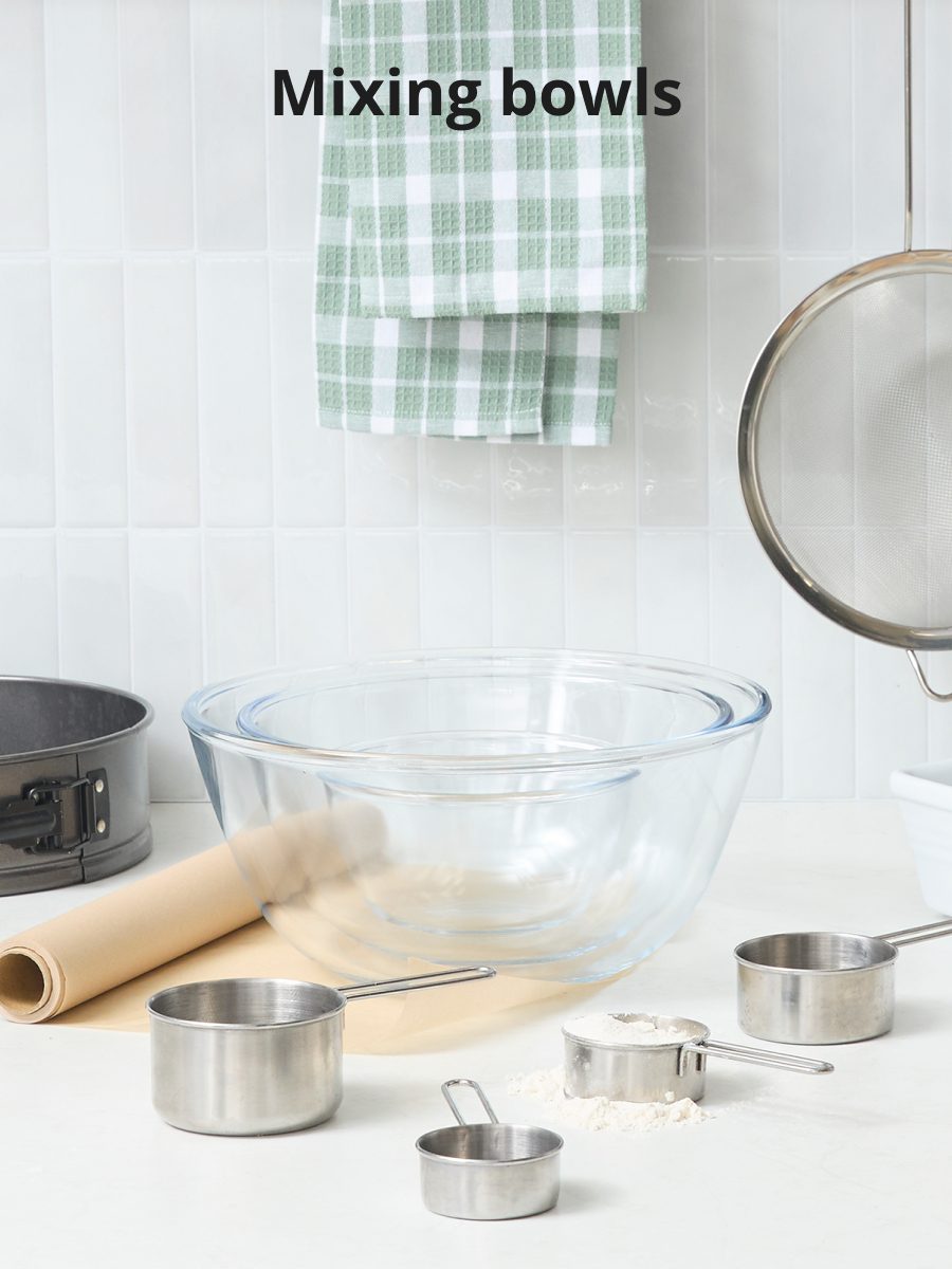 Mixing bowls