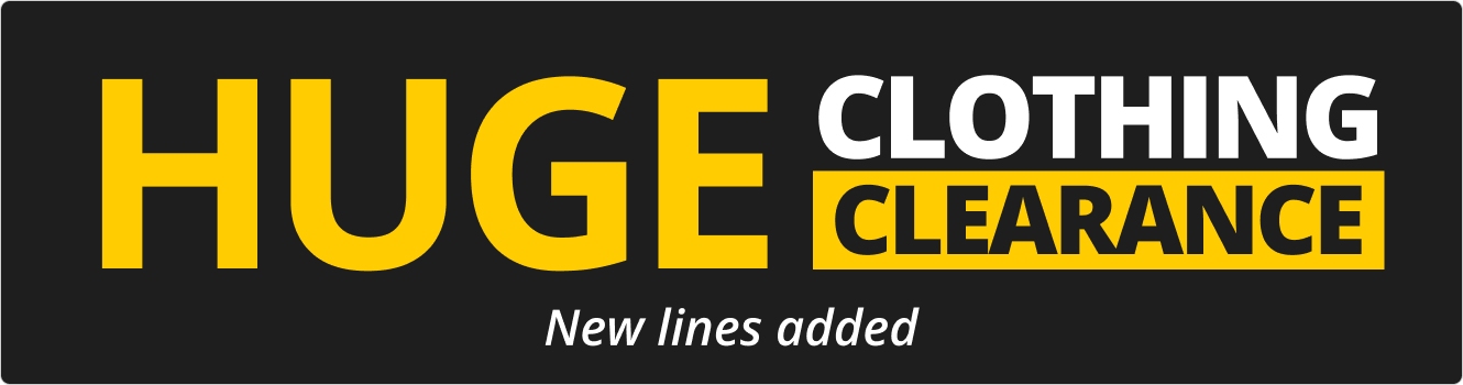 Huge clothing clearance