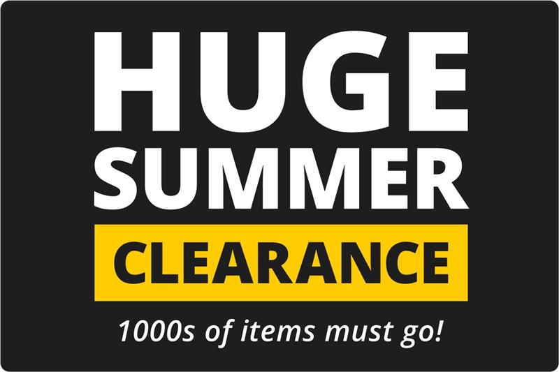 Huge Summer Clearance