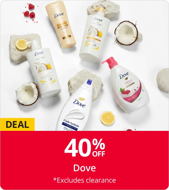40% OFF Dove