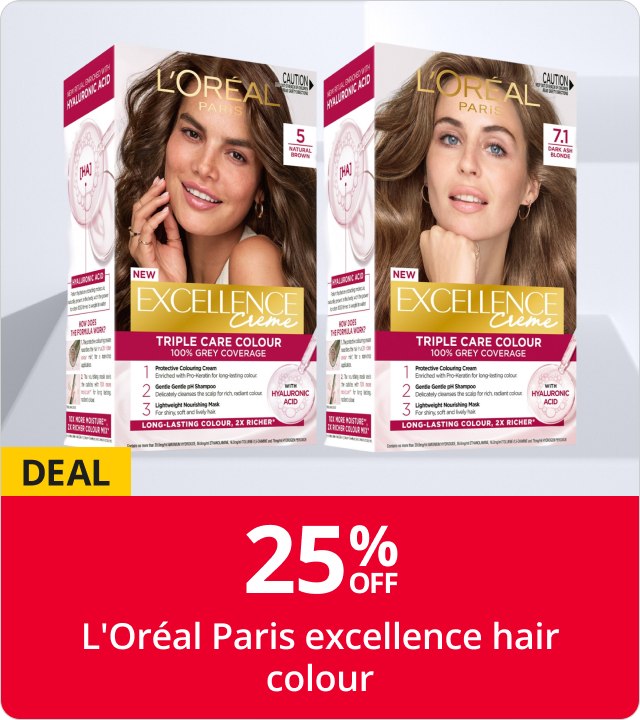25% OFF L'Oreal Paris Excellence