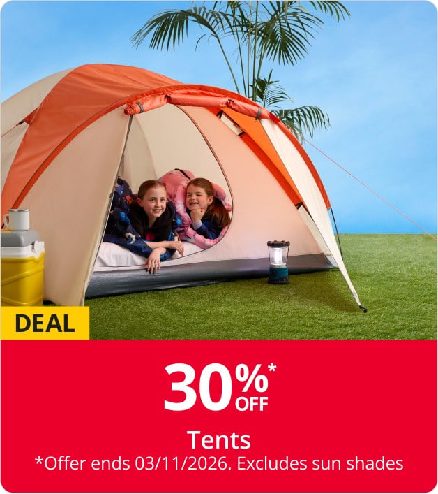 30% off tents