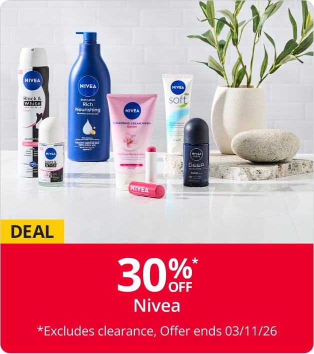 30% OFF* Nivea