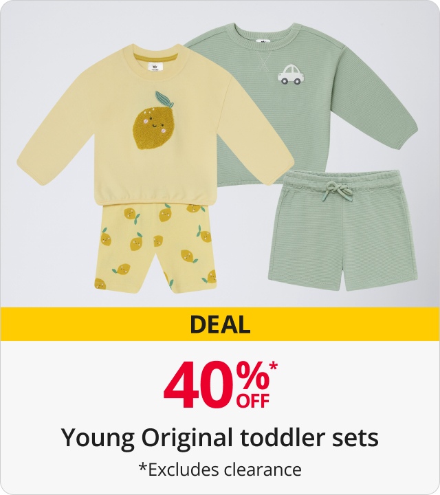 Young original toddler sets