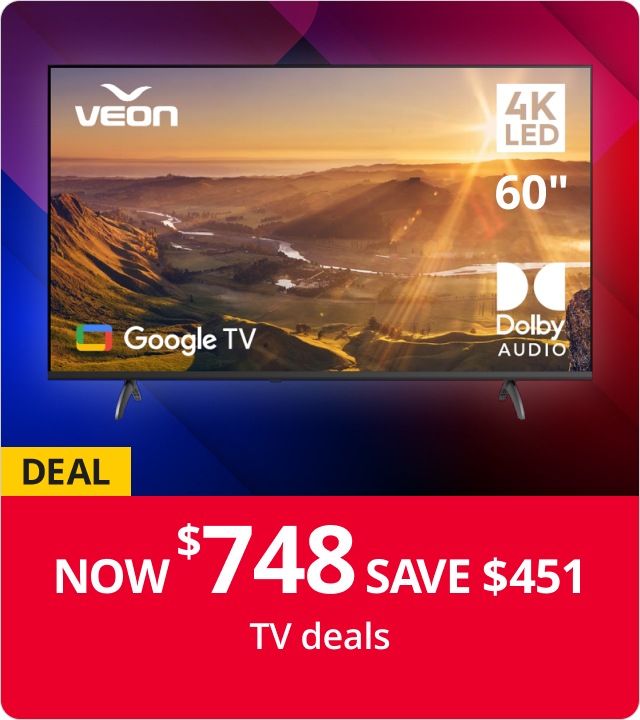 TV deals Now $798 Save $401