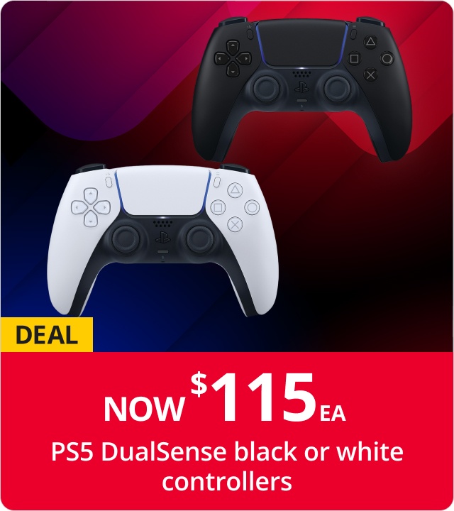 PS5 DualSense controllers $115EA