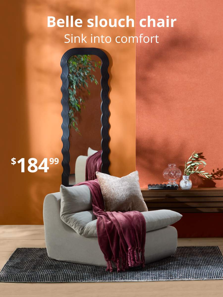 Belle slouch chair