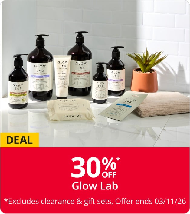 30% OFF* Glow Lab