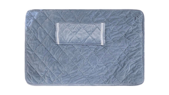 USB Heating Pad Portable 5V Heated Travel Blanket Pads For Car Airplane Grey