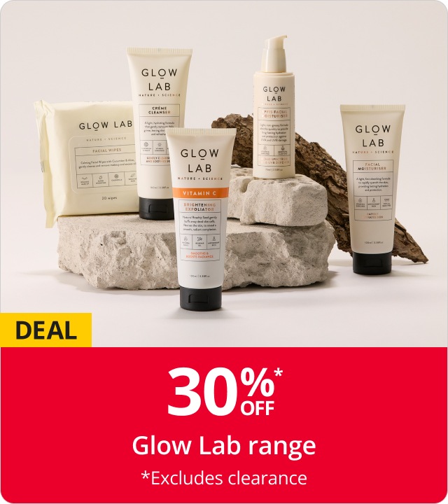 30% off Selected Glow Lab