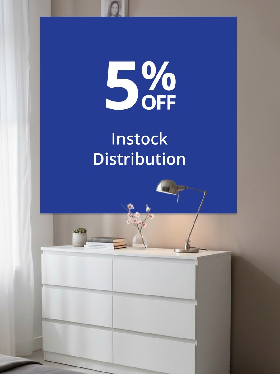 5% Off Instock Distribution