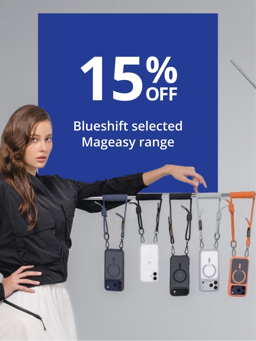 15% Off Blueshift selected Mageasy range