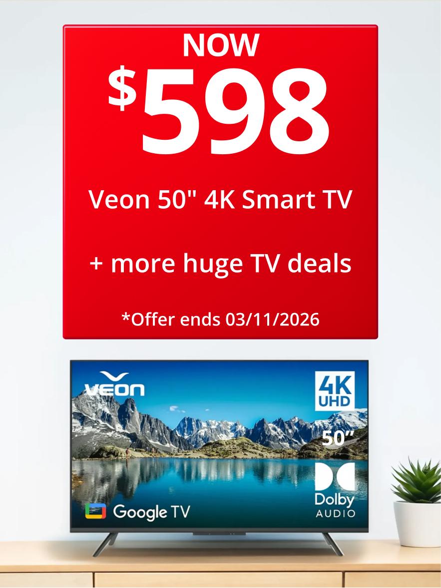 Now $598 TV deals