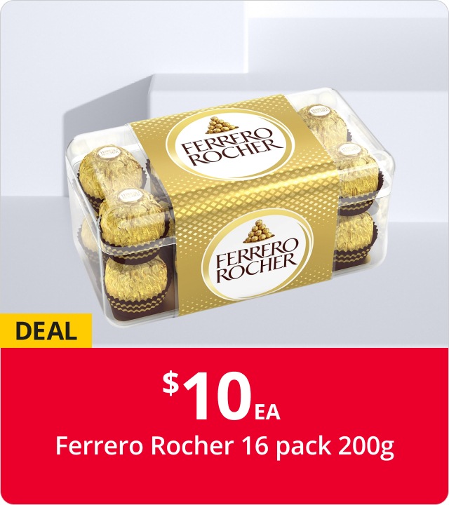 10 EA Ferrero Rocher 16 pack 200g